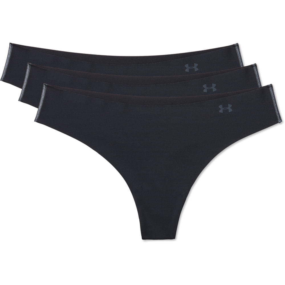 Ropa Interior de mujer para entrenamiento marca Under Armour Ps Thong 3Pack