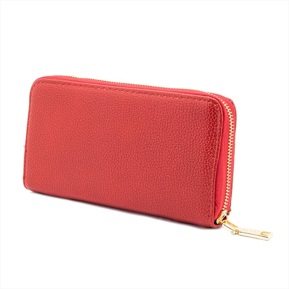Billetera Grande Efecto Acolchado Face2face Rojo Th210833