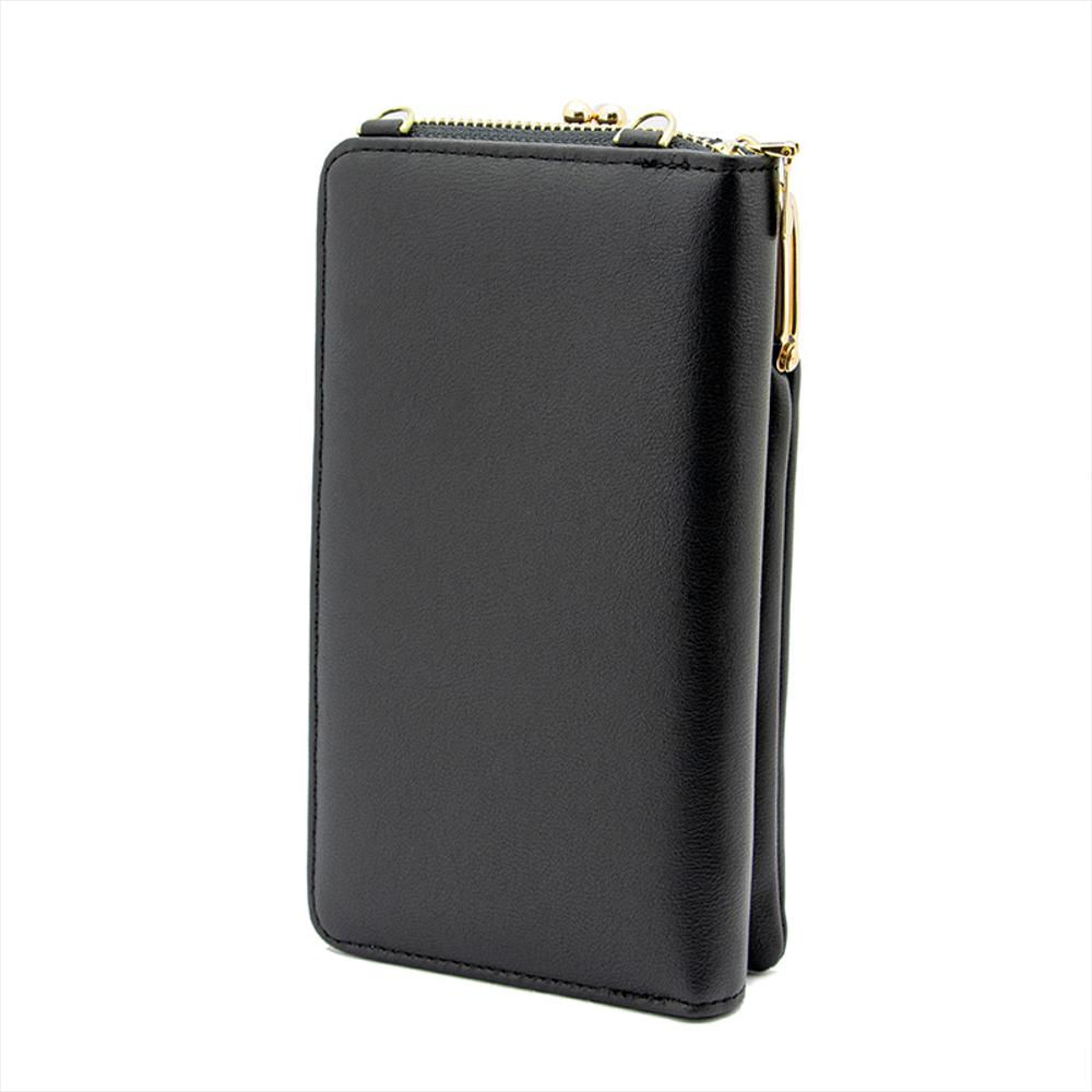 Billetera Lisa Con Herraje Face2face G686 Negra img #2