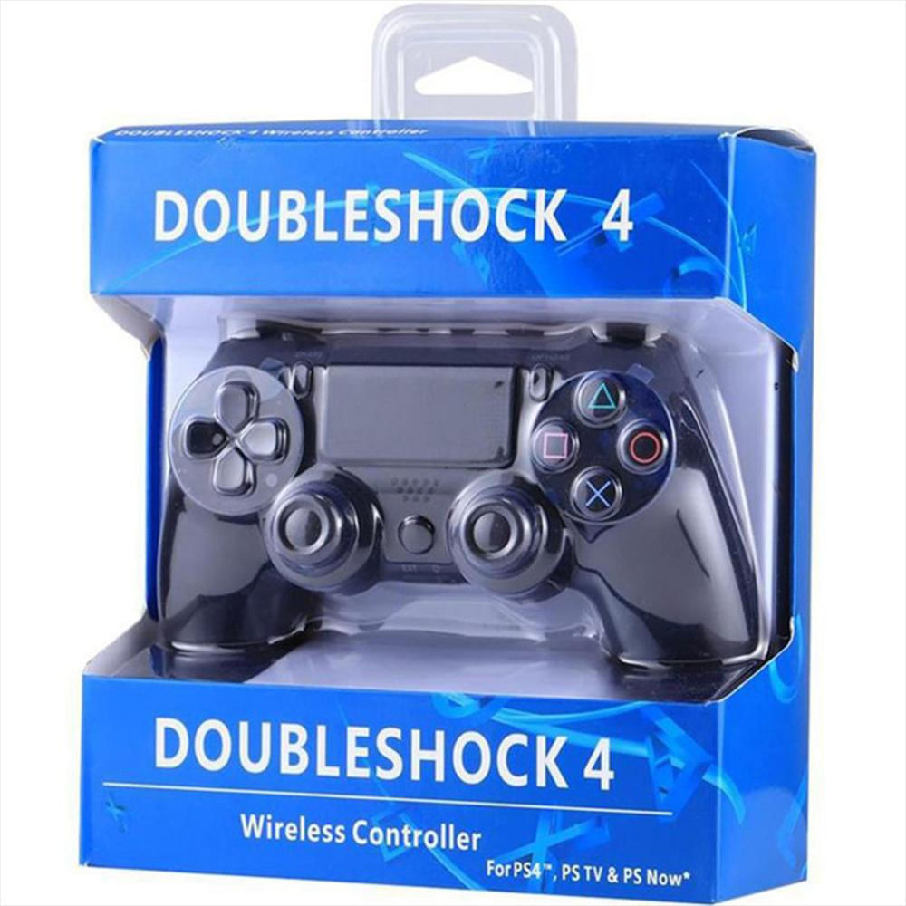 Control Ps4 Negro Dualshock 4 + Cable De Carga Generico Negro
