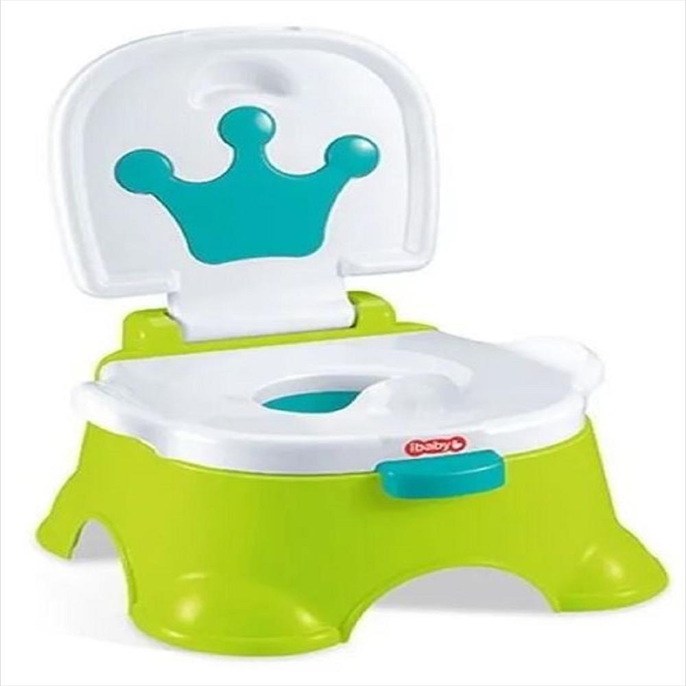 Vasenilla Silla Sanitario Trono Entrenamiento 3 En 1 Deluxe Bebe Infantil Niño Unisex Verde Ref. I Baby 68014