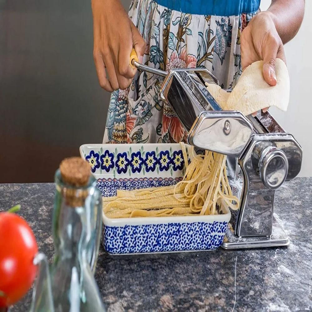 Máquina Para Hacer Pasta Fresca Manual En Casa Con Rodillo
