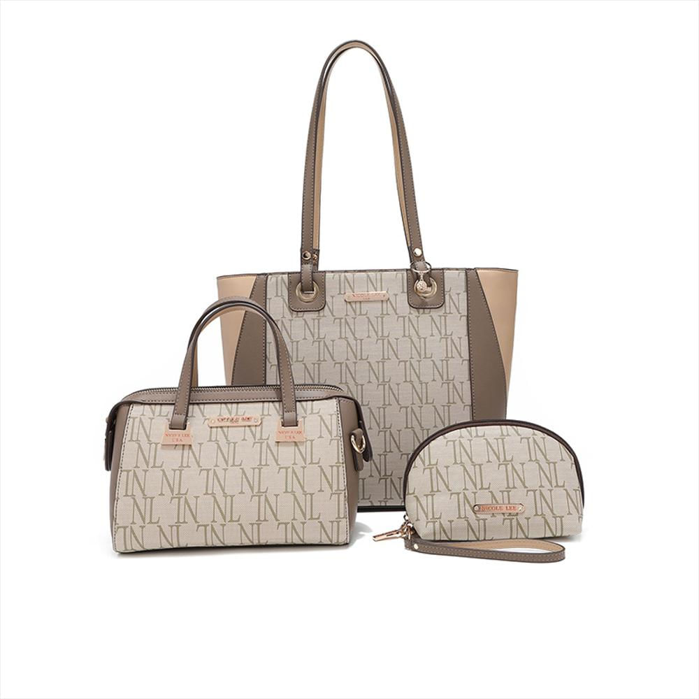 Bolso De Mano Set*3 Nicole Lee Beige Set16565 img #1
