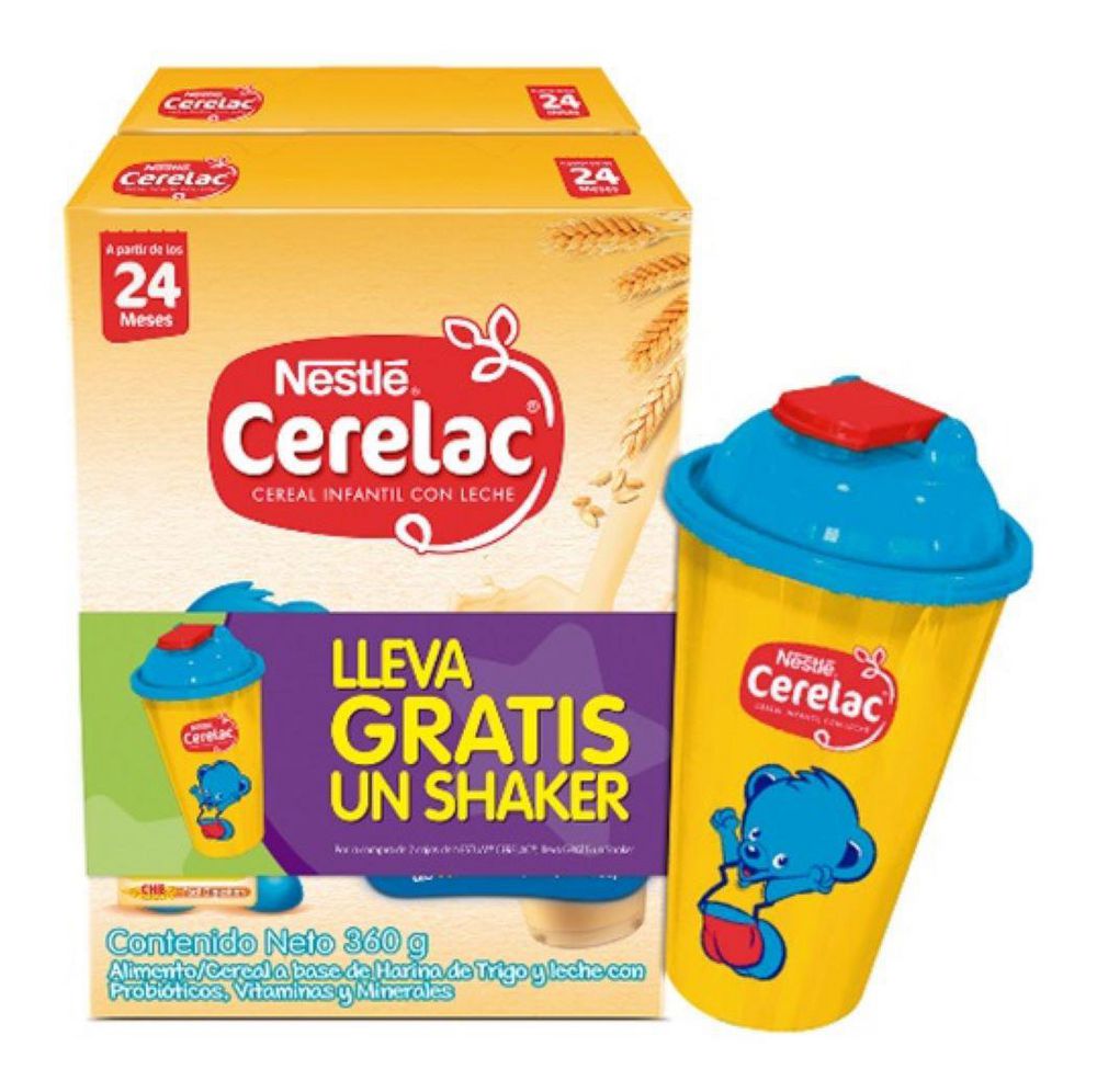 CEREAL INFANTIL GTS SHAKER NESTUM 720 gr