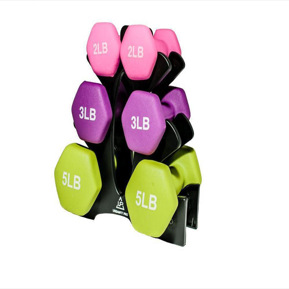 BSFIT® Kit de pesas y Mancuernas Regulables (Set de 10lb 5lb 2,5lb