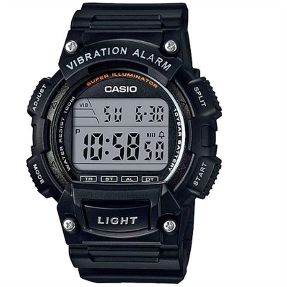 Reloj Casio Hombre W 736H 1Av Digital Alarma Vibratoria