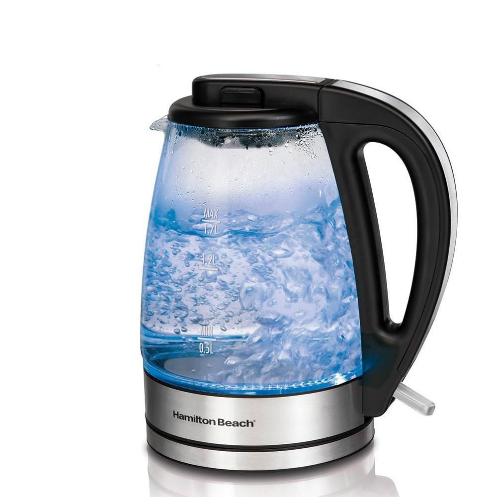 TETERA DE VIDRIO 1.7LT HAMILTON BEACH 40865