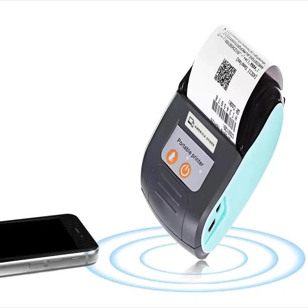 Impresora Pos Portable De Bluetooth Térmica Celular 58Mm img #1