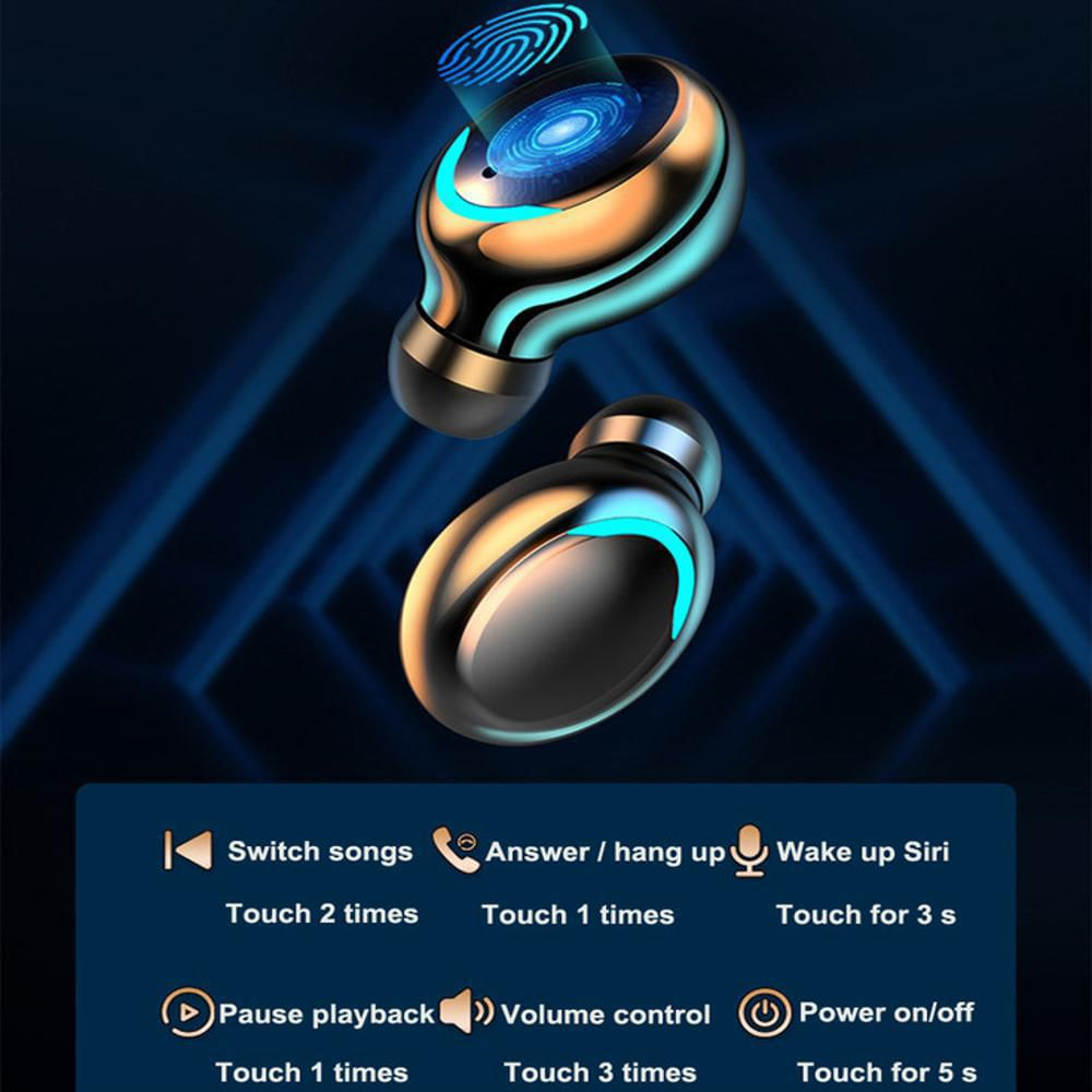 Auriculares Inalambricos F9 Tws V5.1 Audífonos Bluetooth Compatible: Android, Ios, Microsoft img #3
