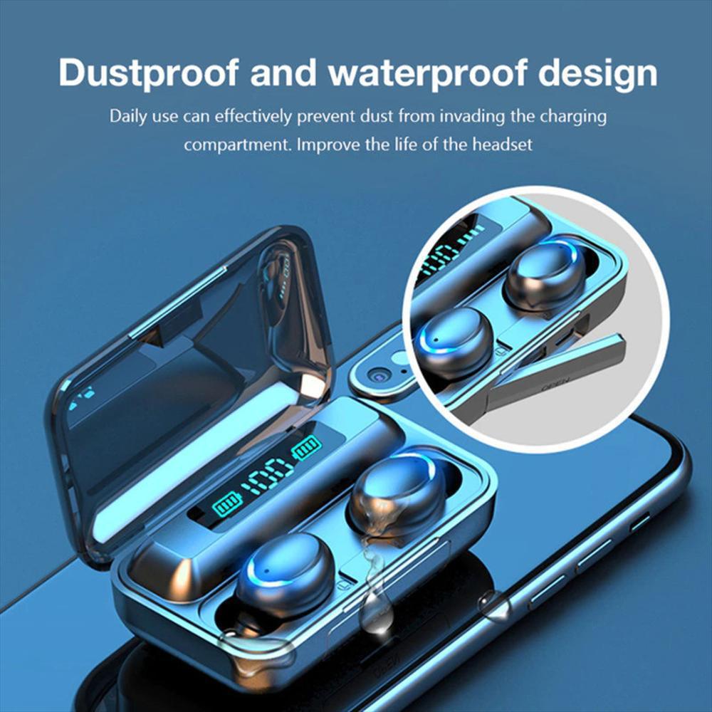 Auriculares Inalambricos F9 Tws V5.1 Audífonos Bluetooth Compatible: Android, Ios, Microsoft img #4