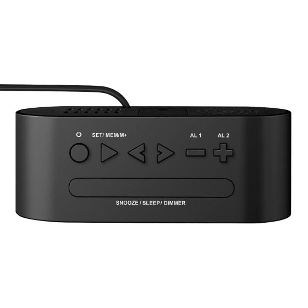 Radio Reloj Despertador Digital Fm Steren Clk 240 img #2