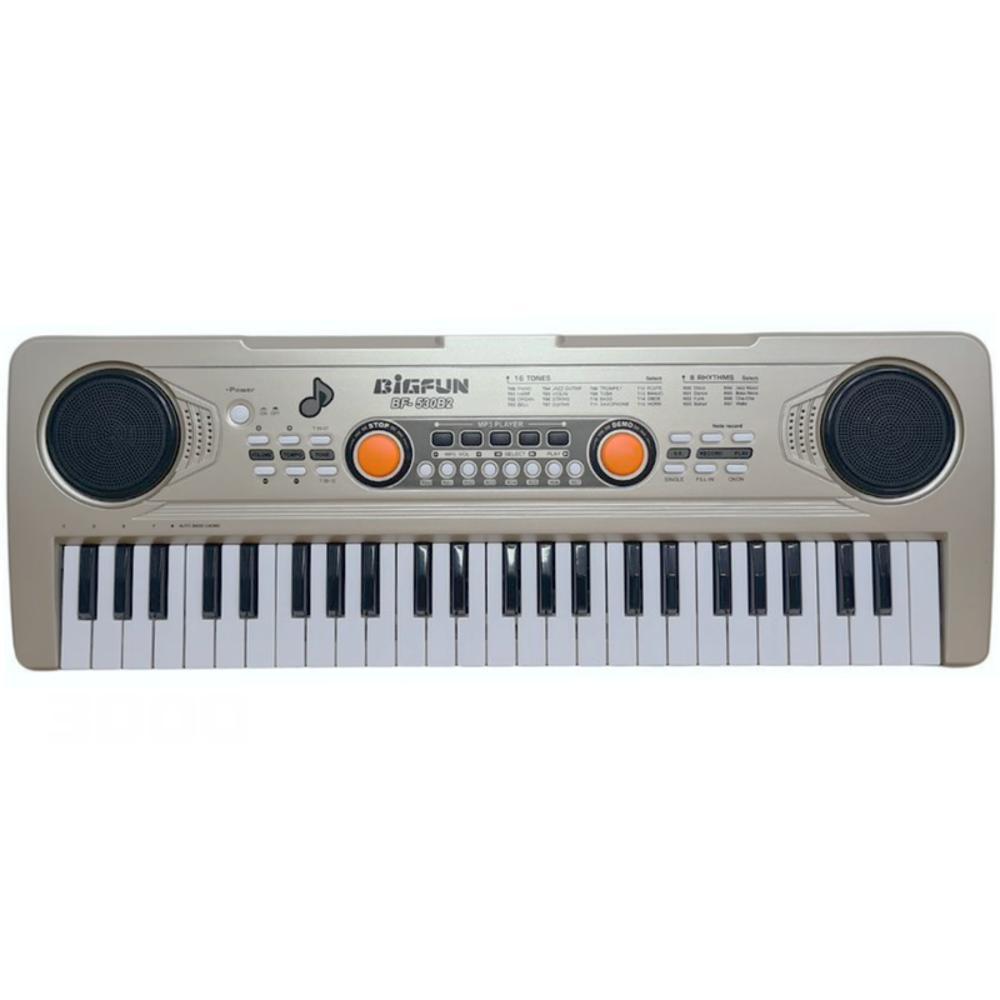 Organeta Piano Electrónico Para Niños 49 Teclas Usb Bf 530