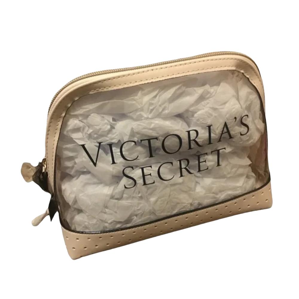 Cosmetiquera Victoria Secret Beige, Camel