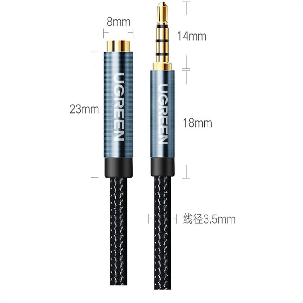 Cable De Extensión Auriculares Audio Auxiliar Estéreo 3.5Mm img #5