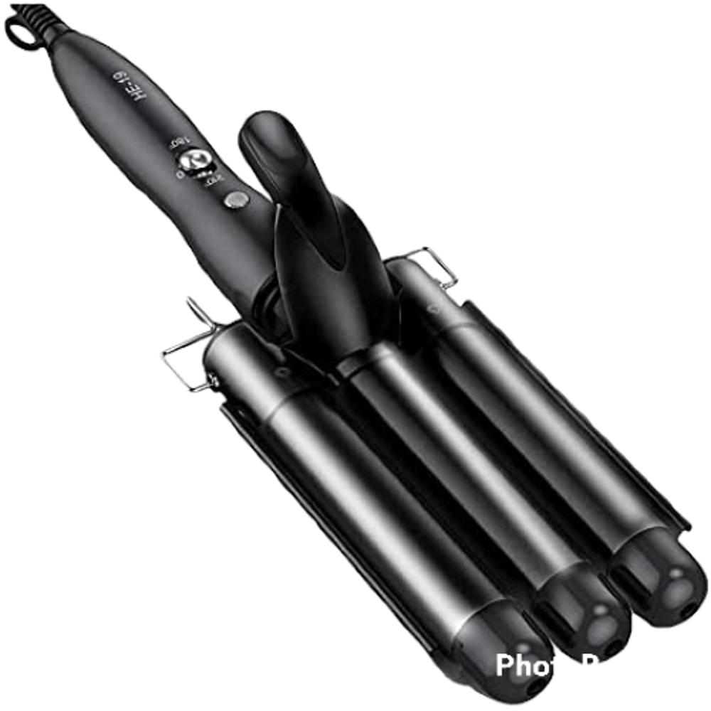 Rizadora 3 Tubos Temperatura Ajustable Profesional Nuevo