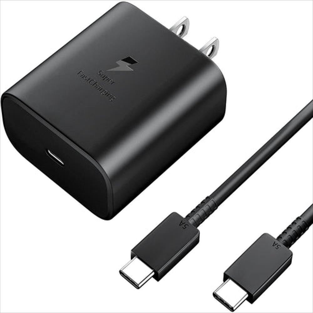 Cargador Samsung 45W Galaxy Super Carga Note 20 Ultra S21 Plus A90 / S22 Ultra Caja