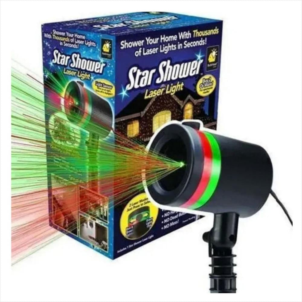Lampara Exterior Proyector Láser Luz Led Ll 01 Decorativa Impermeable