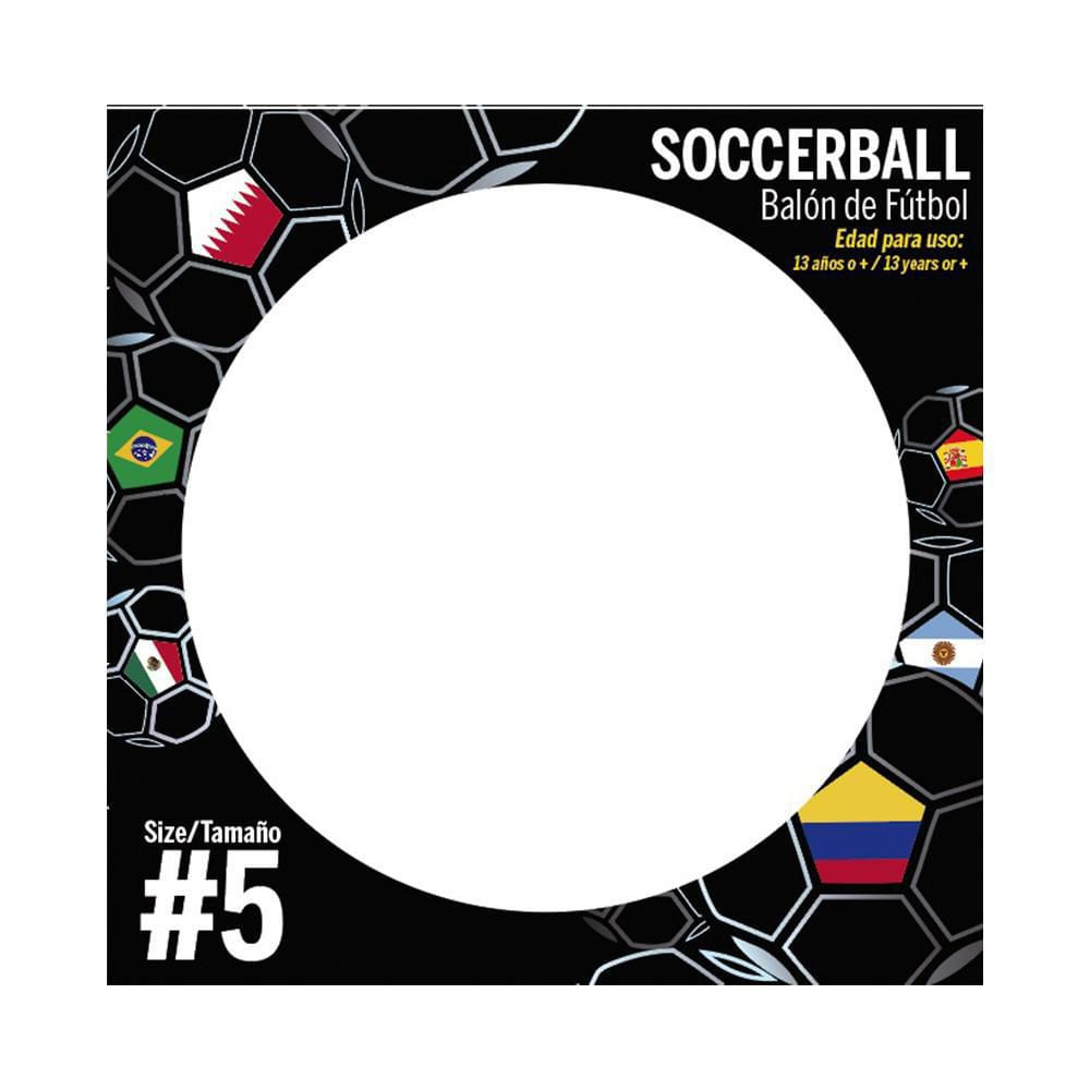 Balon de futbol banderas N. 5  93000 img #2
