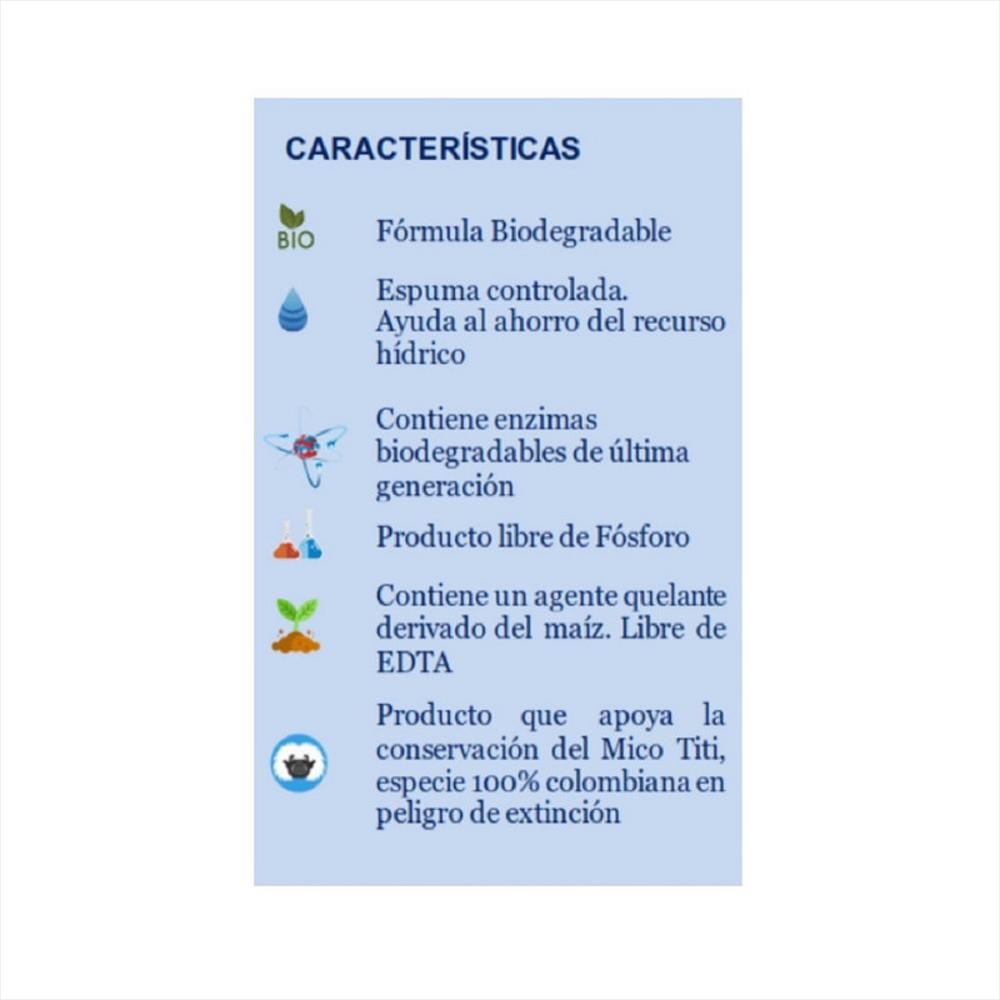 Detergente Líquido Ropa 3000Ml img #2