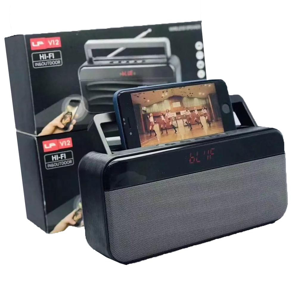 Parlante Mce V12 Gris Audio Bluetooth Sonido Música Portátil Usb Parlante Mce V12 Gris Audio Bluetooth Sonido Música Portátil Usb