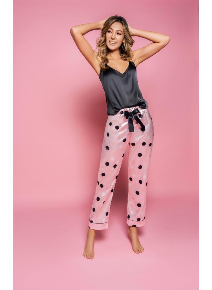 Pijamas en satín discount pantalón