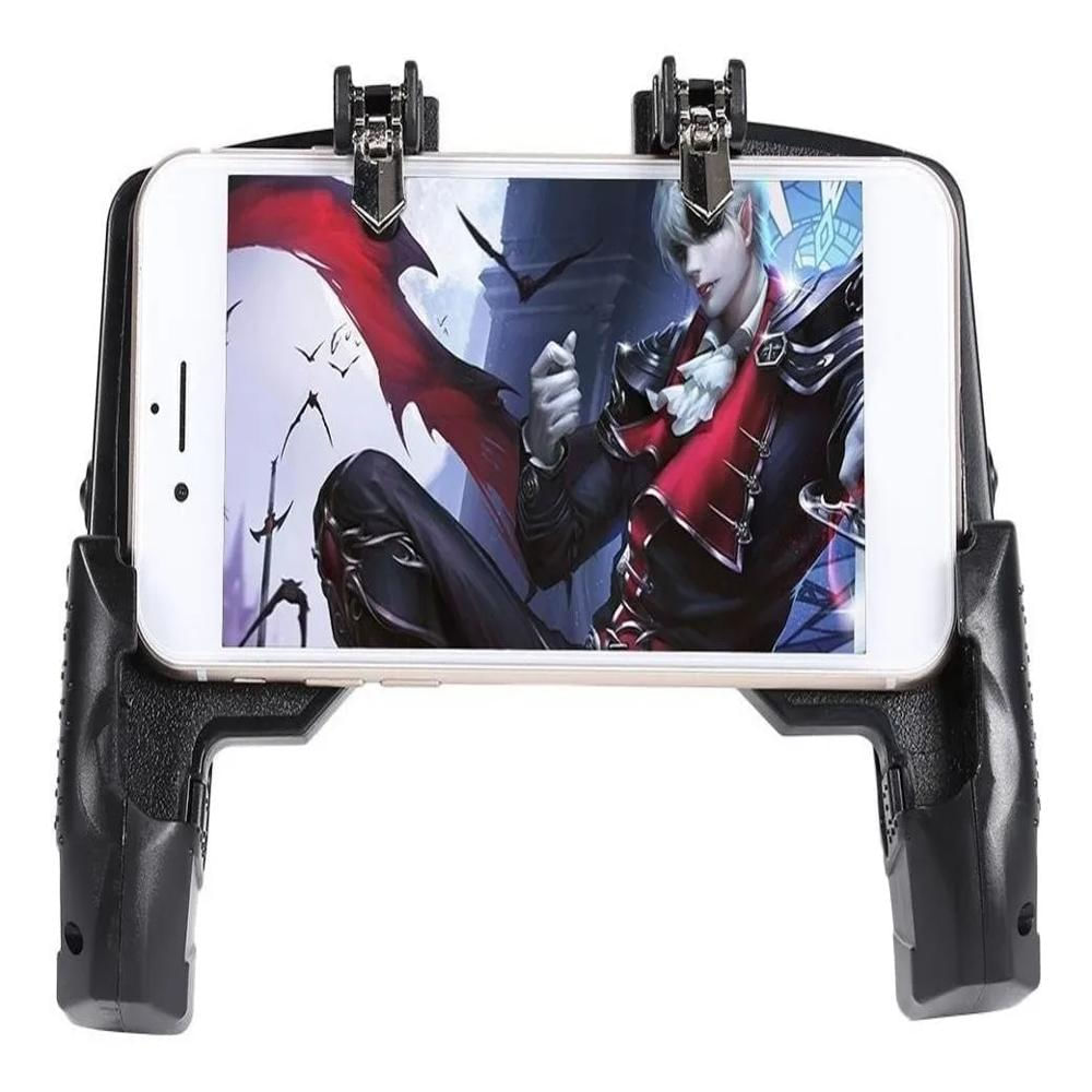 Control Celular Gamepad Con Gatillos K21 Juego Movil Pubg Control Celular Gamepad Con Gatillos K21 Juego Movil Pubg