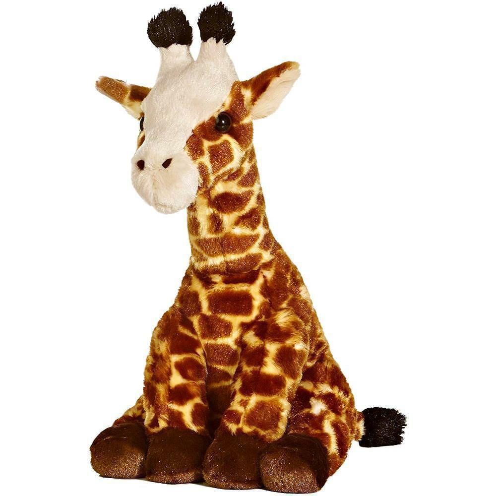 Jirafa de simulación de tamaño grande de 26,38 pulgadas, Animal de peluche  suave, jirafa, muñeco durmiente para regalo de cumpleaños de estudiantes, d