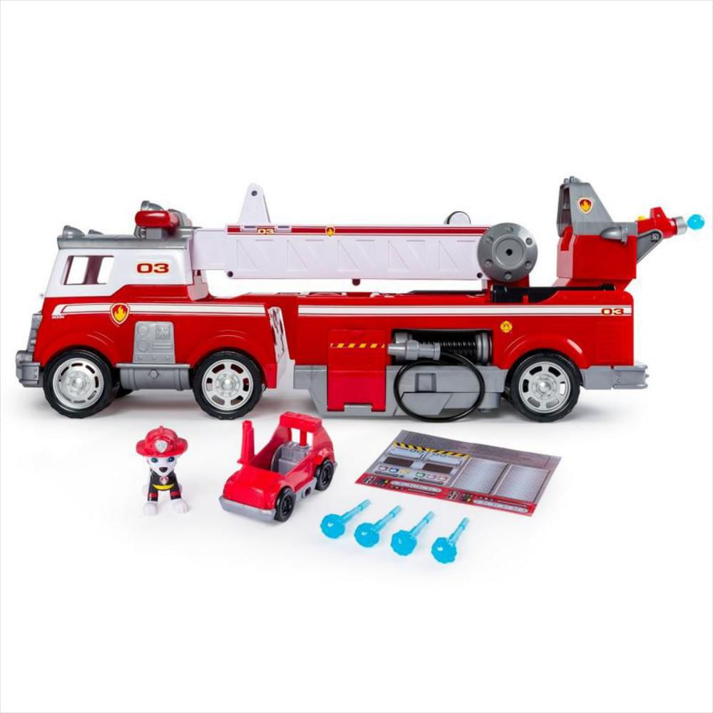 Paw Patrol Carro De Rescate Bomberos Ultimate Marshall