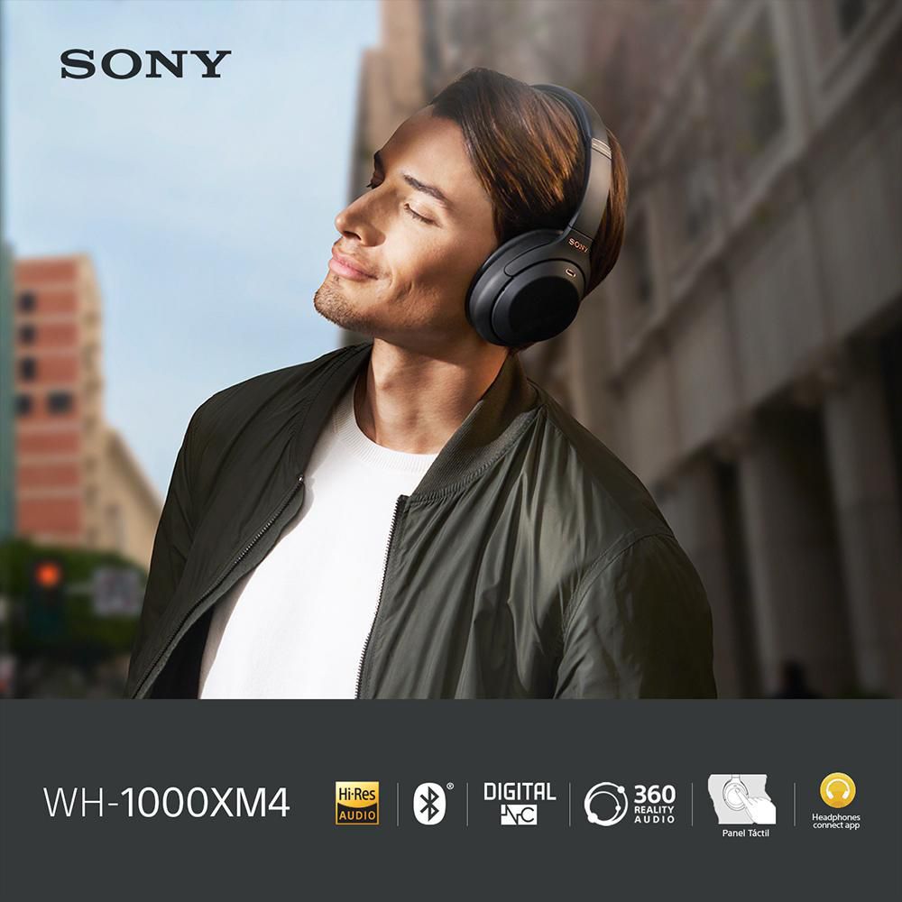 Comprar Auriculares de diadema Sony WH-1000XM4 Bluetooth, NFC y