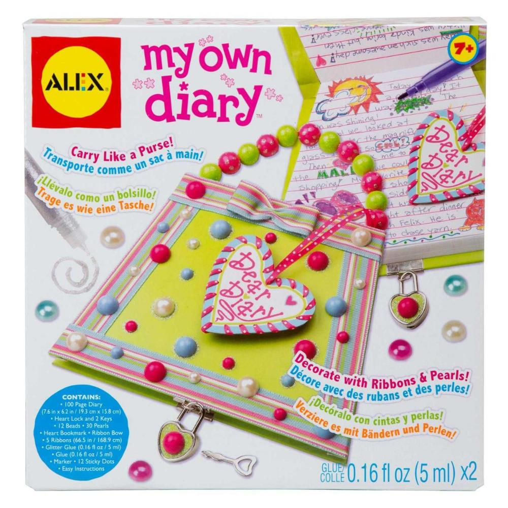 Diario Para Niños Niñas Alex Alex Toys