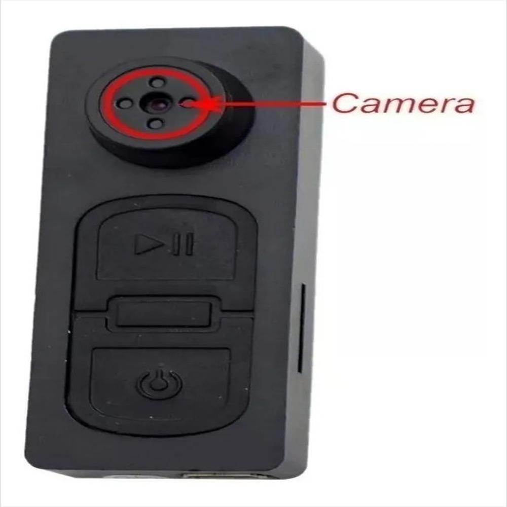 Mini Camara Boton Espia Con Audio Y Video Entrega Inmediata img #2