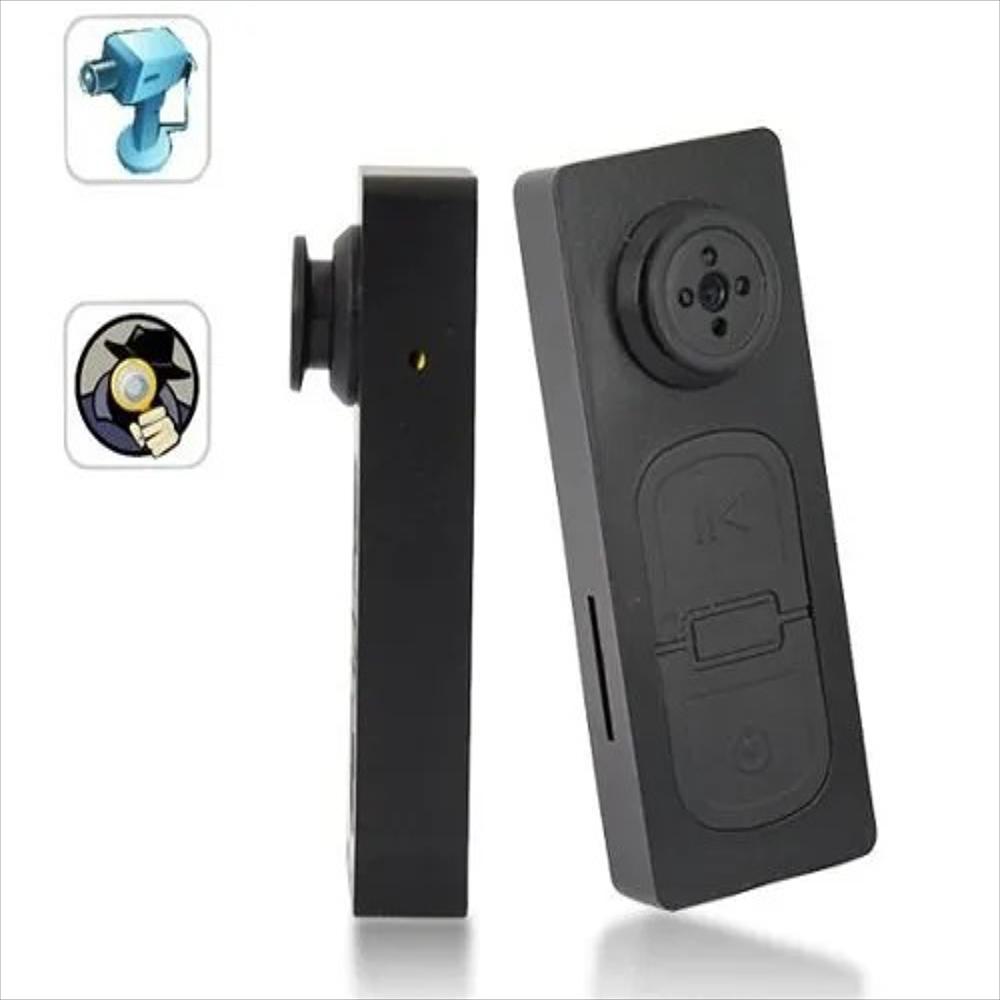 Mini Camara Boton Espia Con Audio Y Video Entrega Inmediata img #4