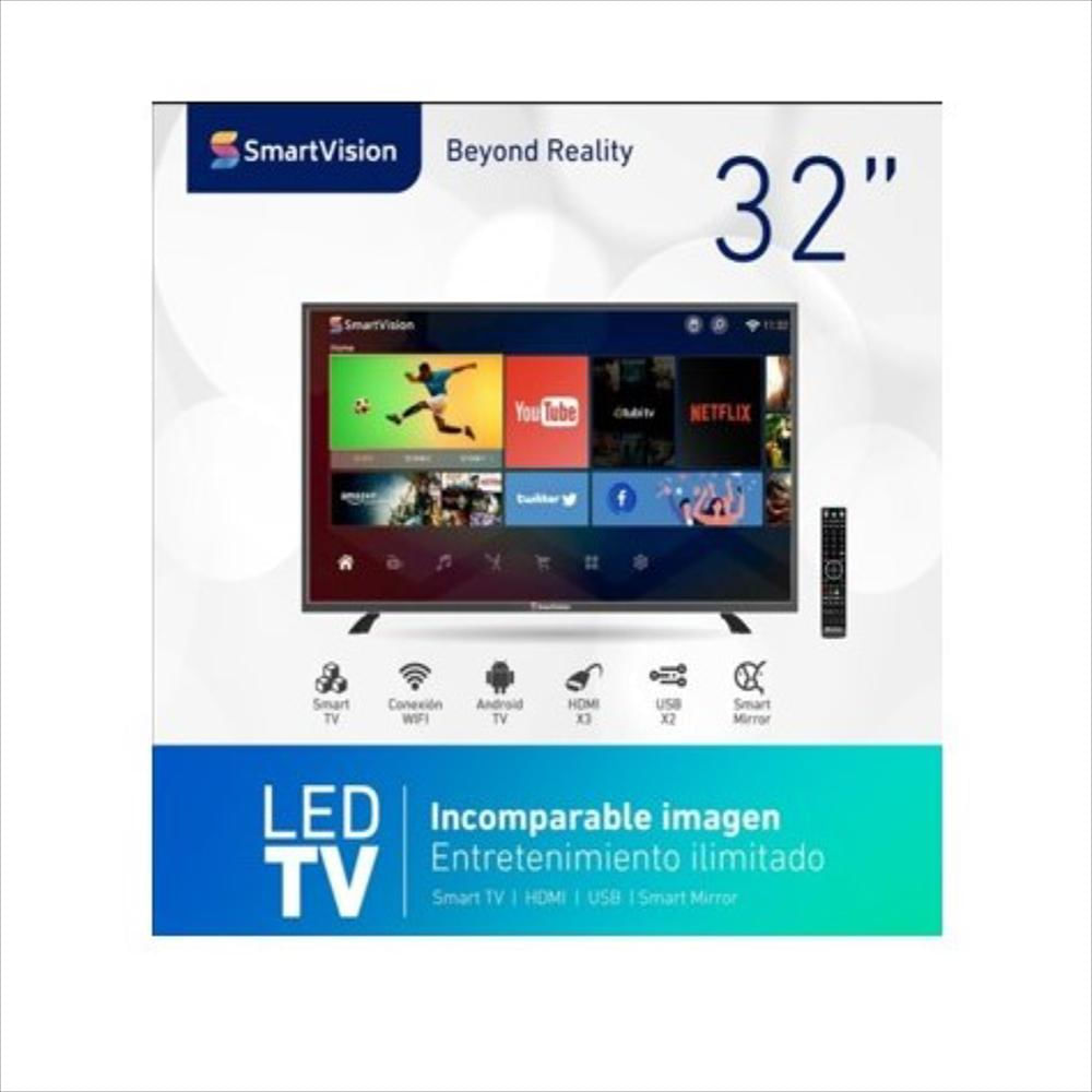 Televisor Smartvision 32 Pulgadas Led Hd Smart Tv Smartvision32 img #1