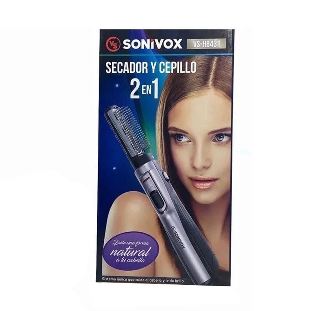 Cepillo Secador Cabello Ionico 2 En 1 Pelo Cable Giratorio Vs Hb431