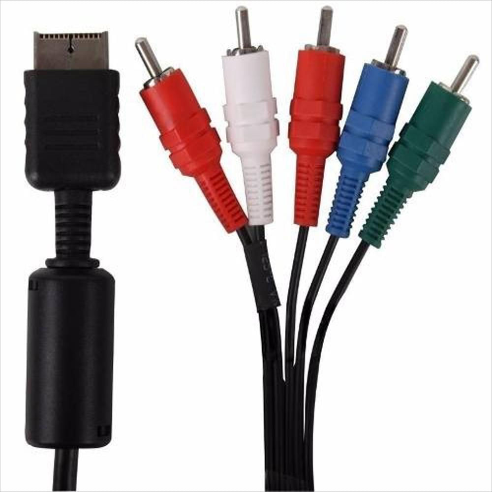 Cable Av Componente Audio Video Audio Stereo Ps2 Y Ps3 Negro img #1