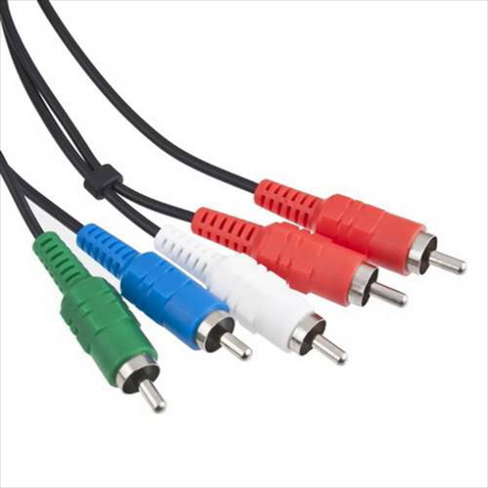 Cable Av Componente Audio Video Audio Stereo Ps2 Y Ps3 Negro img #4