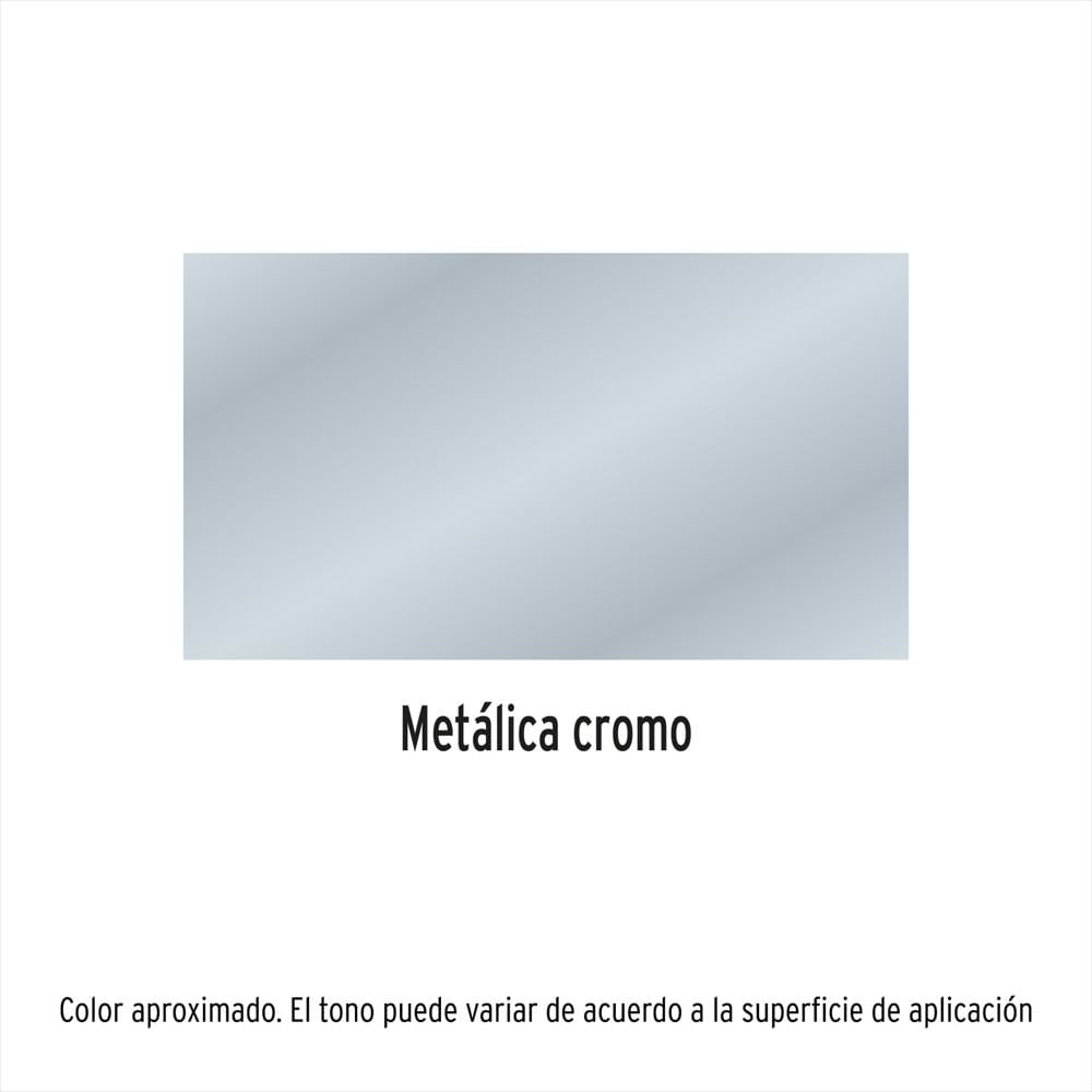 Pintura Aerosol En Lata 400 Ml Cromo Metálico, Profesional Truper img #2
