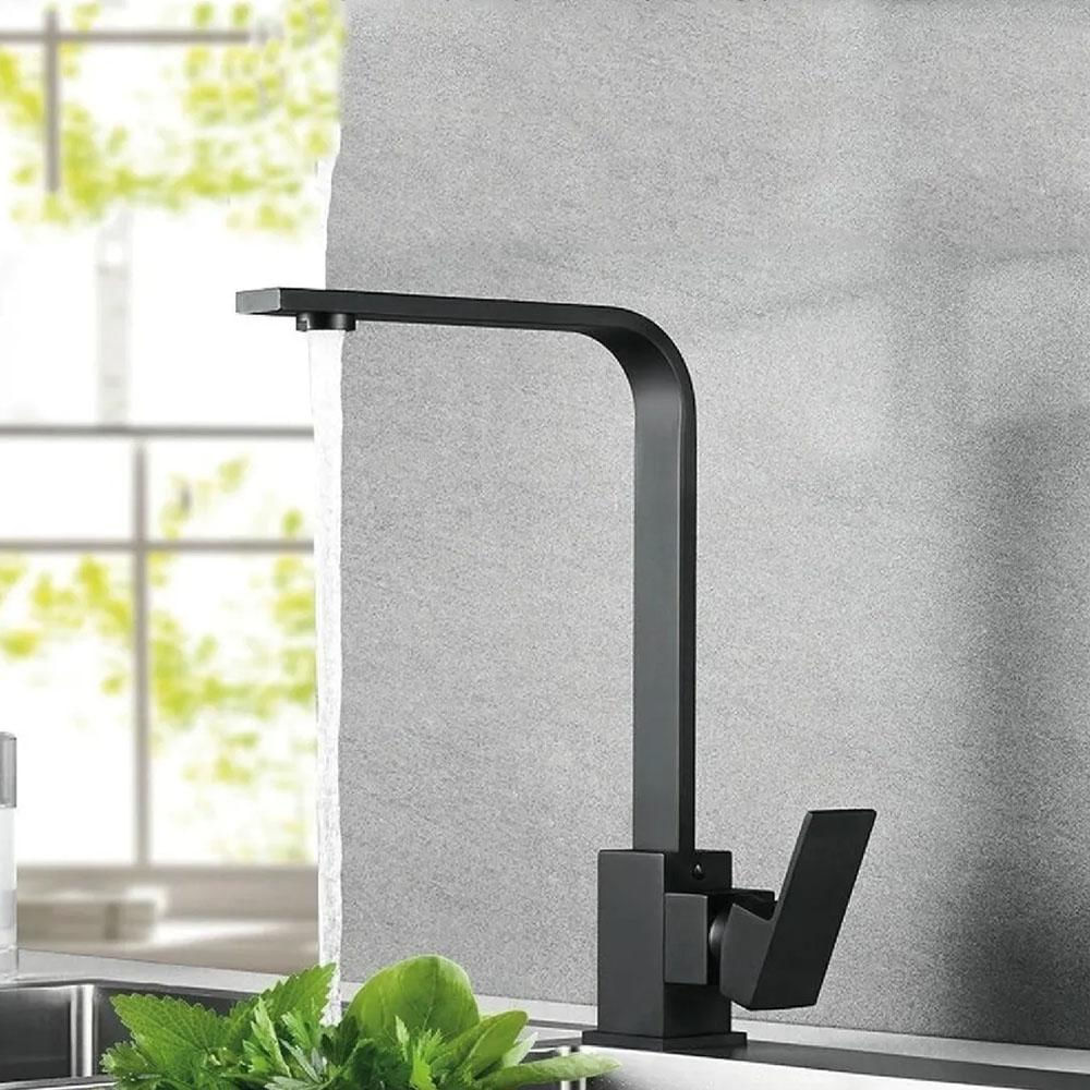 Grifo Mezclador Monomando D13b Color Negro img #2