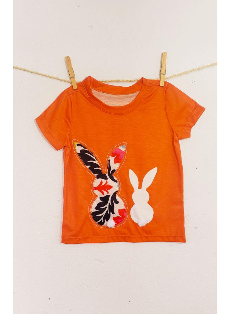 Camiseta Happy Rabbits Orange
