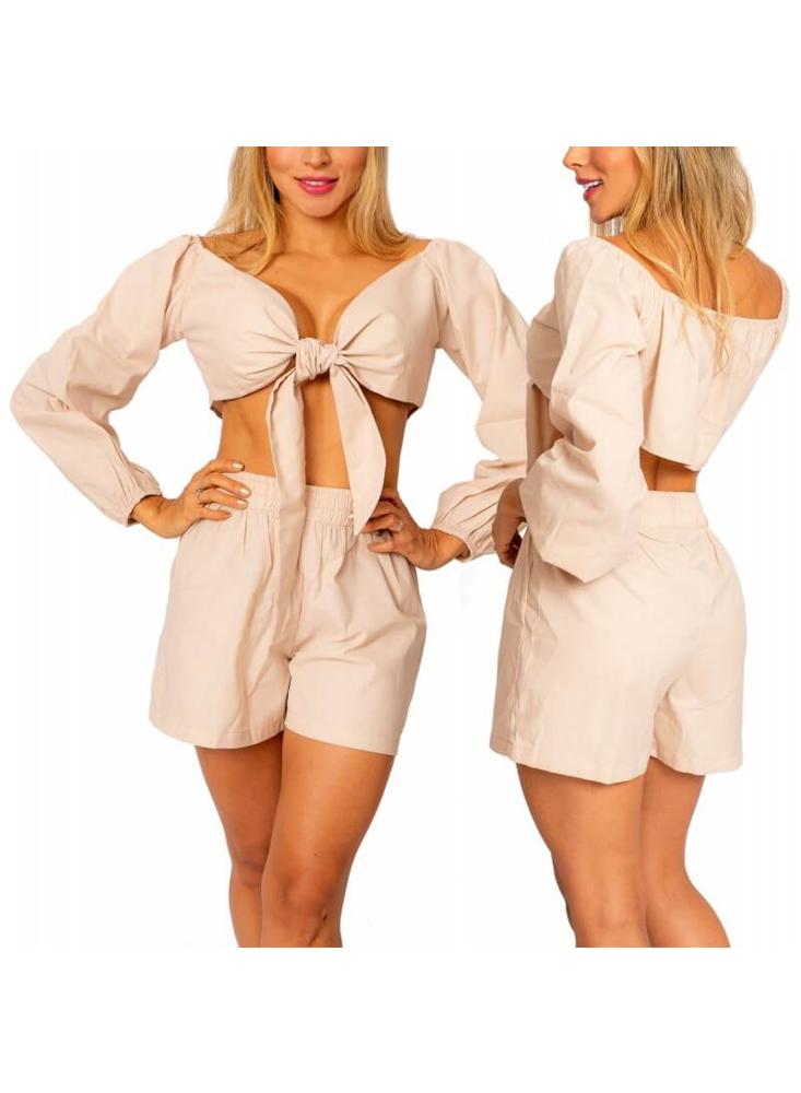 Ropa De Playa Praie 2421 Set Lino Vestidos De Baño