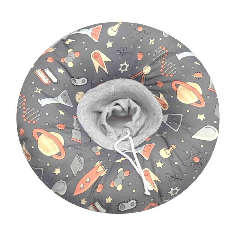Collar Isabelino Recuperación Cirugia Perro Gato Espacial Gris / Espacial Xl/40Cm img #1