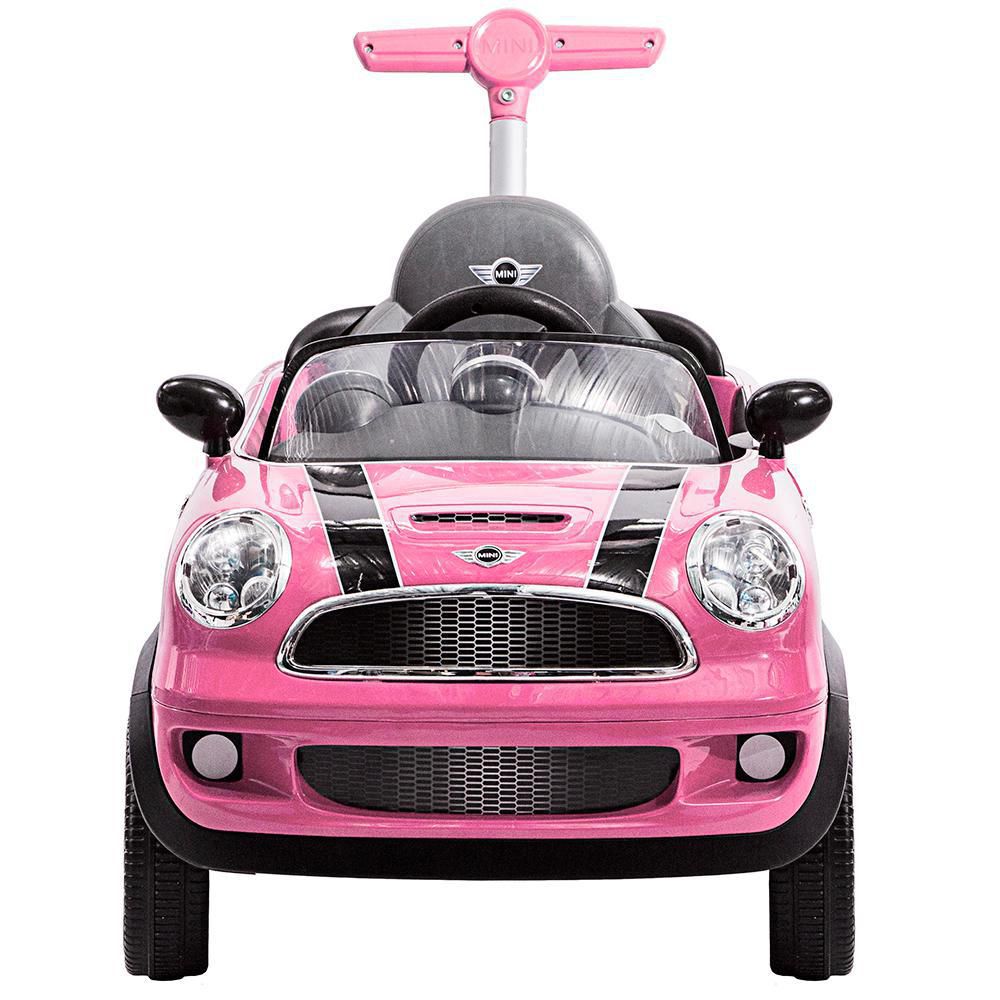 Carro Montable Para Niños Correpasillos Barra Minicooper Rosa PRINSEL img #3