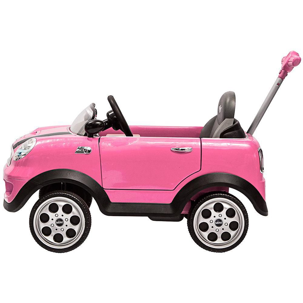 Carro Montable Para Niños Correpasillos Barra Minicooper Rosa PRINSEL img #4
