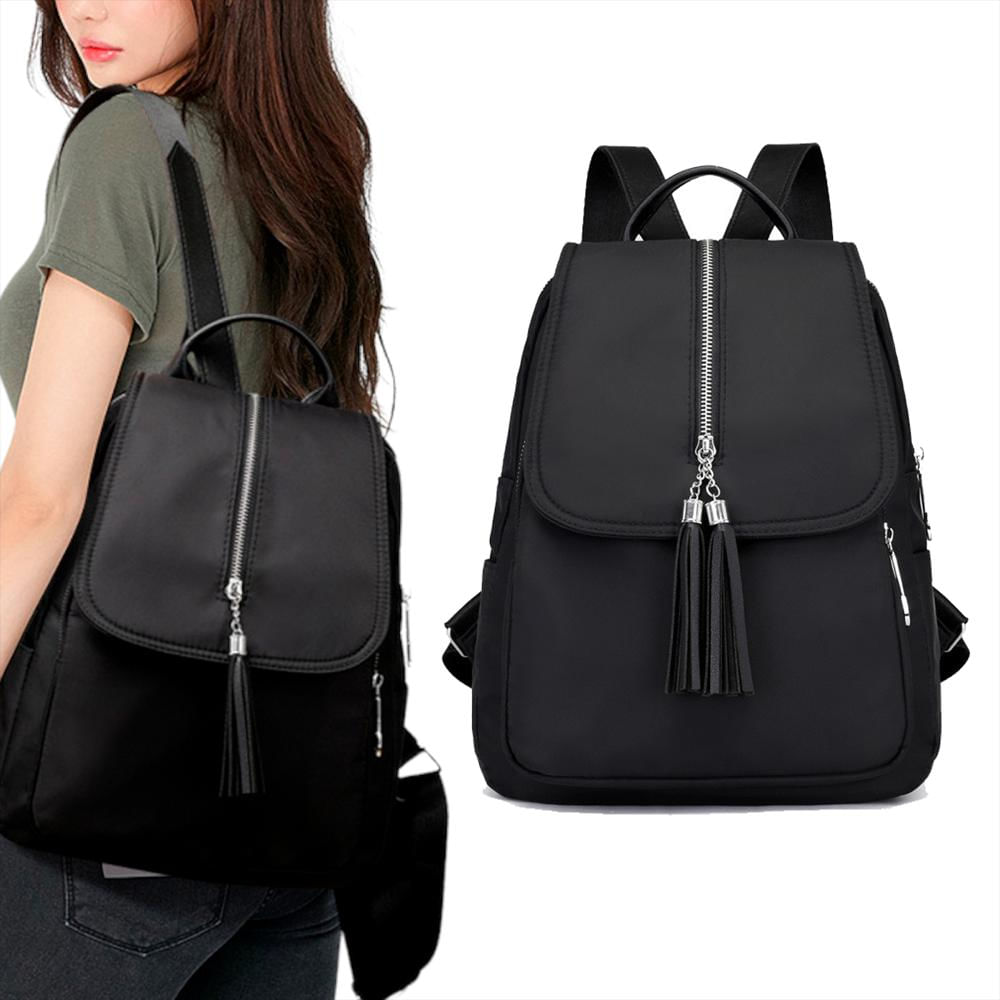 Morral Para Mujer Formal Importado Impermeable Negro