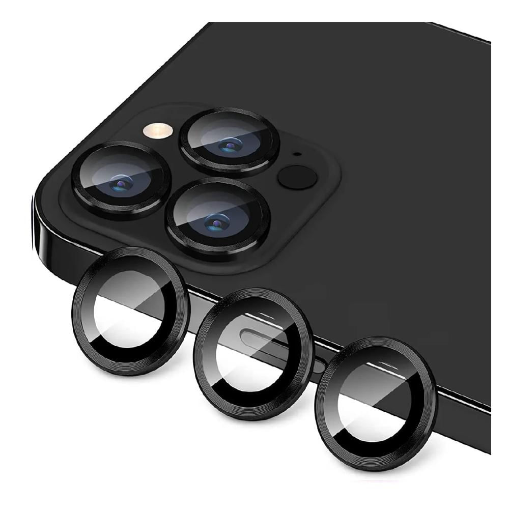 Protector Camara Lentes Para Iphone 14 Pro / 14 Pro Max Negro