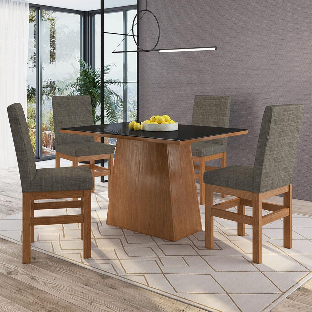 Comedor Moderno Toledo Con 4 Puestos
