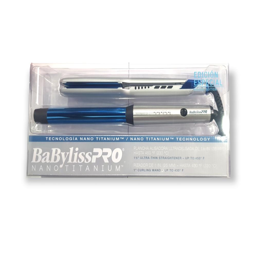 Combo Babyliss Plancha + Rizador
