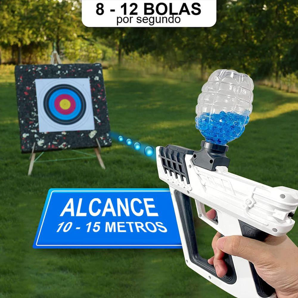 Pistola De Bala De Gel Eléctrica X2 Para Niños Con Bolas De