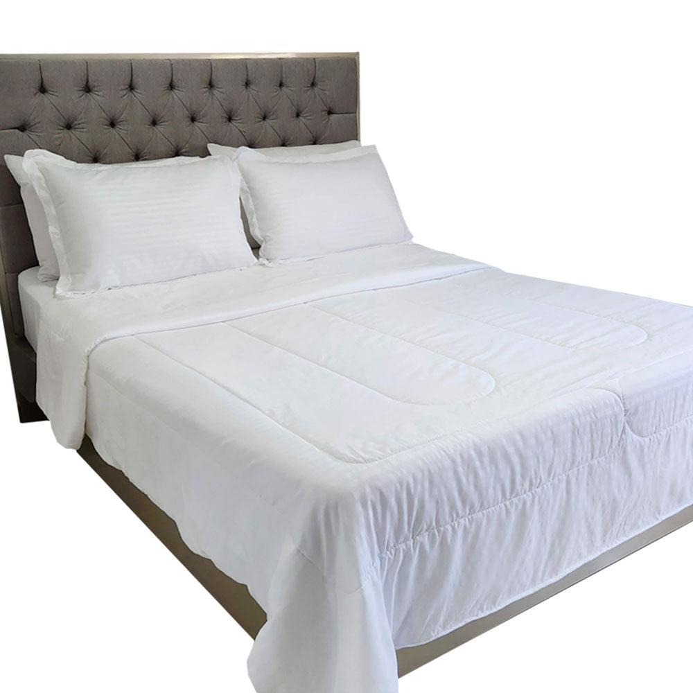 Edred n Doble Faz Cama Semidoble 120X190 Hogareto Blanco