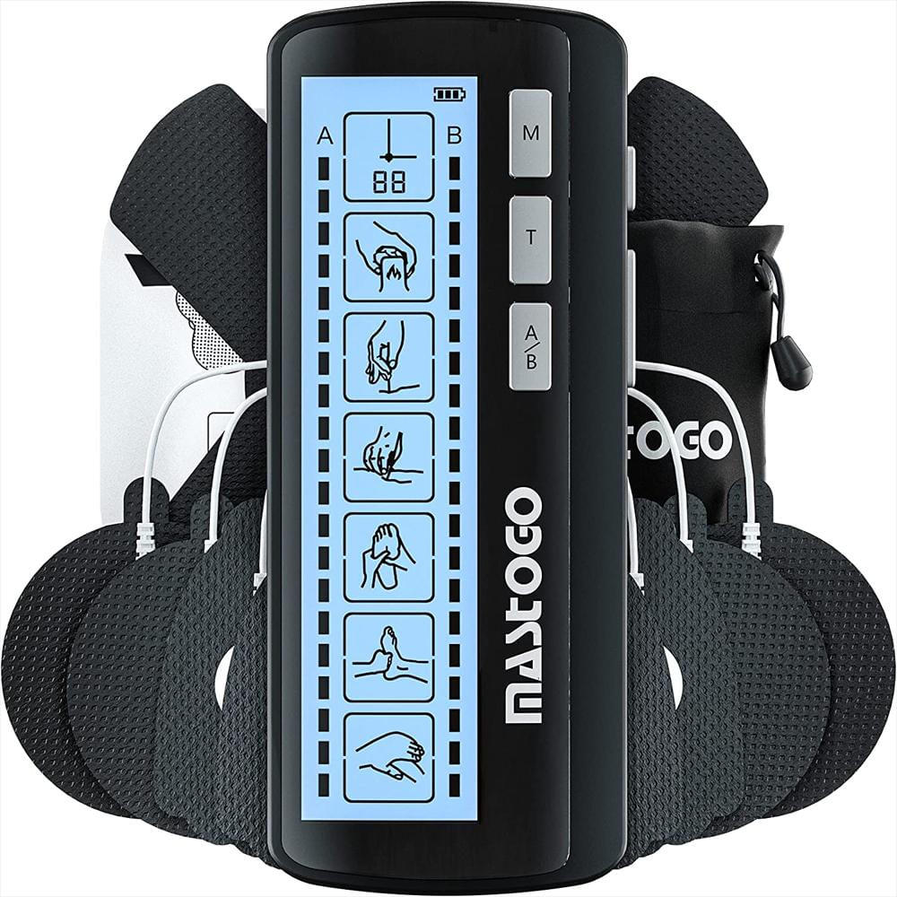 Tens Estimulador Muscular Ems Doble Canal Portatil 24 Modos